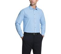 Kenneth Cole Unlisted Men's Dress Shirt Regular Fit Solid, Light Blue, 16"-16.5" Neck 34"-35" Sleeve
