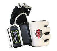 Kenneth J Lane Sphinx Hunter SRT, Gants MMA Unisexe-Adulte, Blanc/Noir, L