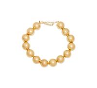 Kenneth Jay Lane Colliers de perles en or poli, Large, Laiton, Pas de gemme