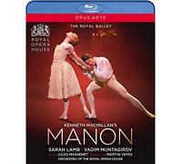 Kenneth MacMillan : Manon, Lamb, Muntagirov, The Royal Ballet, Yates. [Blu-Ray]