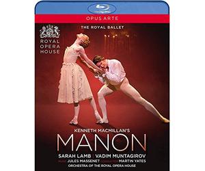 Kenneth MacMillan : Manon, ballet. Lamb, Muntagirov, The Royal Ballet, Yates. [Blu-ray]
