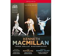 Kenneth MacMillan : Trois Ballets. Manon - Mayerling - Roméo et Juliette.