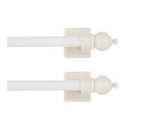 Kenney Petite veilleuses Barres magnétiques, 8,75 à 40 cm, Blanc, Lot de 2