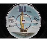 Kenny (3) - Kenny Baby I Love You OK 7" Rak RAK207 EX 1975