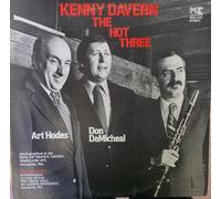 Kenny Davern - The Hot Three. VINYL LP. VG/G+