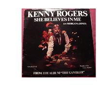 KENNY ROGERS - she believes in me / morgana jones 45 rpm single