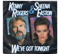 KENNY ROGERS & SHEENA EASTON - We've Got Tonight / You Are So Beautiful [7" Vinyl]