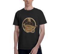 Kenny Rogers Walt and Jesse T-Shirt Mens Black T-Shirt XL