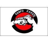 Kenpo Karaté Drapeaux De Jardin 90X150Cm Décoratif Drapeaux De Maison Personnalisée Bannière Amusante D'Extérieur Pour Maison Anniversaires Porte