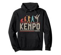Kenpo Karaté Evolution Combattant Amusant d'arts Martiaux Sweat à Capuche