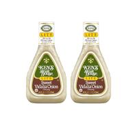 Ken's Steakhouse LITE Sweet Vidalia Onion Dressing (Pack of 2) 16 oz Bottles