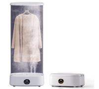 Kensbro Machine à Repasser et à Plier Automatique, Repasseuse à Chemises 1000W avec Fonction Vapeur, Sèche-Linge Pliable avec Fonction Minuterie, écran Tactile Numérique