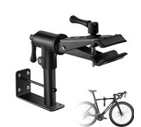 Kensbro Support de Réparation Vélo 2 en 1 - Porte-Vélo Mural et d'Atelier en Acier Carbone Réglable, Structure Stable et Légère pour VTT et Vélos de Course, Capacité 40kg