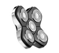 Kensen 5D Têtes de Rasoir Tete Chauve Homme IPX6 Étanche Rasoir Tete Rotatives