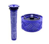 KENSHIRE Filtre post V6 pour aspirateur compatible avec les filtres Dyson V6 HEPA Absolute Animal Motorhead, pièces de rechange, pack de 2