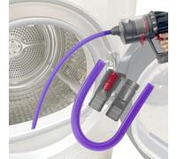 KENSHIRE Kit de nettoyage pour grille d'aération de sèche-linge compatible avec Dyson DC30 DC31 DC34 DC35 V7 V8 V10 V11 V12 V15 - Raccord de tuyau de nettoyage pour sèche-linge - Long connecteur de