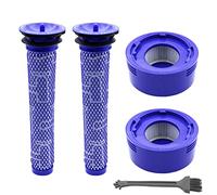 KENSHIRE Lot de 4 filtres pour aspirateur V7 V8 compatibles avec Dyson V8 V8+ V7 HEPA Filtres Absolute Animal Motorhead Pièces de rechange