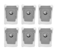 KENSHIRE Lot de 6 sacs d'aspirateur compatibles avec iRobot i7, i7 Plus, i3 i6+, i8 Plus, S9+ Plus Series E5, E6, E7, tous les modèles Clean Base