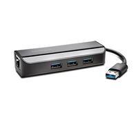 Kensington Adaptateur Ethernet - UA3000E USB 3.0 vers Ethernet 10/100 - 3 Ports USB (K33982WW)
