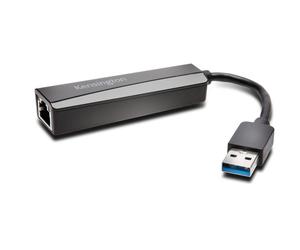 Kensington Adaptateur Ethernet USB-A UA0000E - Noir
