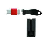 Sacoche pour ordinateur portable Kensington USB Port Lock with Cable Guard - Square - Bloqueur de port USB - argent