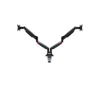 Kensington Bras Double Écran SmartFit One-Touch K59601WW pour écrans 13-34", VESA 75/100mm, Pince 1-8.5cm, Inclinaison +/-90°, Rotation 180°, Charge max 9kg