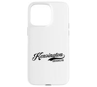 Kensington Brooklyn Script Convient aux Hommes et aux Femmes. Coque pour iPhone 15 Pro Max