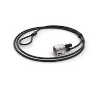 Kensington Câble de sécurité à clé pour Surface Pro et Surface Go, 1,8 m, Kensington cier au carbone, Noir, Argent K68134WW