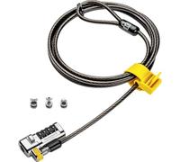 Kensington | Cable de sécurité ClickSafe MK MTO | Système de Verrouillage 3 en 1 avec Barre en T Nano & Wedge Anchors | Universel à Combinaison 1,8m | K68105EU