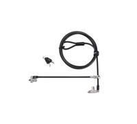 ACCO Kensington – Câble de sécurité Kensington Slim N17 2.0 – 1,8 m, double verrou à clé, compatible Wedge