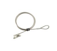 Kensington Câble de sécurité Slim NanoSaver 2.0 EQ à combinaison, 1,8 m, Verrouillage à combinaison, Acier inoxydable, Acier zingué, Argent K65090WW