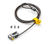 Kensington Câble de sécurité universel ClickSafe à combinaison, 1,8 m, Kensington, Verrouillage à combinaison, Acier au carbone, Noir, Métallique K681