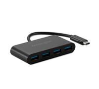 Kensington CH1200 USB-C 10Gbps 4 Port USB Hub - High Speed 10Gbps USB Splitter f