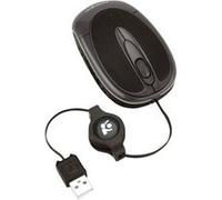 Kensington Ci25m - Souris - optique - 3 boutons - filaire - USB - noir, argent G