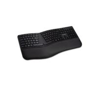 Kensington Clavier Ergo Pro Fit K75401FR AZERTY : Sans Fil 2.4GHz et Bluetooth 4.2 LE, Pavé Numérique, Repose-Poignets, Résistant Éclaboussures, AES 128 bits.