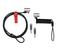 Kensington ClickSafe Anywhere Keyed Lock - Câble de sécurité - gris - 1.5 m (pack de 2)