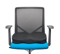 Kensington Coussin Premium avec Gel Refroidissant, Noir - Soulage la Colonne Vertébrale, Améliore la Posture, Idéal en cas de Sciatique ou Douleurs Orthopédiques (K55807WW)