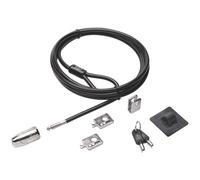 Kensington Desktop and Peripherals Standard Keyed Locking Kit 2.0 - Câble de sécurité - 2.4 m