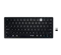 Dual Wireless Compact Keyboard - PN Kensington, W126634290 (Keyboard - PN Kensington K75502PN, Mini, Bluetooth, QWERTY, Black)