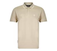 Kensington Eastside Polo uni en coton piqué pour homme, gris tourterelle, L