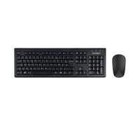Kensington Ensemble clavier et souris sans fil KM150 EQ avec dongle USB 2,4 GHZ - Noir