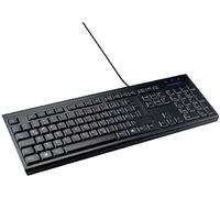 Kensington filaire Clavier allemand, QWERTZ noir