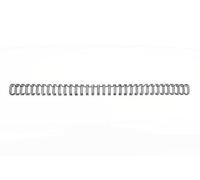 Kensington GBC Re911010 Lot de 200 reliures métalliques 2:1 16 mm Noir