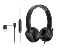 Kensington Casque supra-auriculaire C3550 EQ Bluetooth ANC hybride ENC perche mute Multipoint 70 h