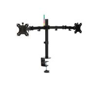 Kensington K55409WW Bras Double Écran SmartFit Ergo pour écrans jusqu'à 32", VESA 75/100, charge max 8kg, pivot 90°, rotation 180°, inclinaison +/-45°