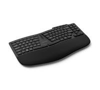 Kensington K75491ES - Clavier TKL Pro Fit Ergo KB675 EQ Rechargeable sans Fil 2,4 GHz, Bluetooth, Compatible avec Windows et macOS, composé de 45% de Plastique recyclé Post-consommation