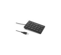 Kensington K79820WW : Clavier numérique USB Noir 21 touches à commutateur ciseaux, compatible PC portable/de bureau, avec calculatrice intégrée et support Windows/macOS.