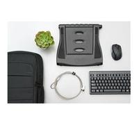 Kensington KB100 EQ - Clavier - full size - USB - QWERTY - R.-U. - noir - boîtier marron Noir G