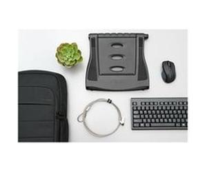 Kensington KB100 EQ - Clavier - full size - USB - QWERTY - R.-U. - noir - boîtier marron Noir G