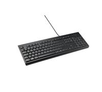 ACCO Kensington Clavier avec câble KB100 EQ QWERTY résistant aux liquides 64% plastique recyclé